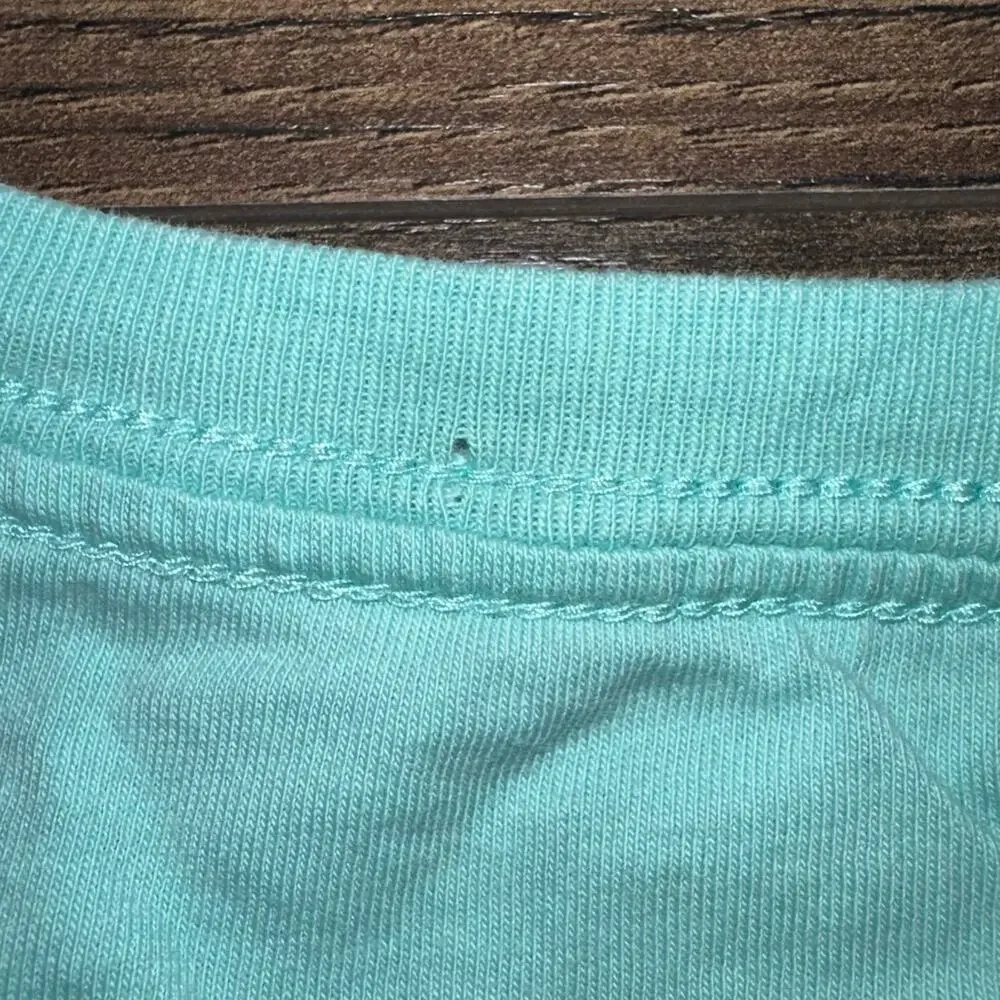 Vineyard Vines Kid's Teal Whale Pocket Tee
